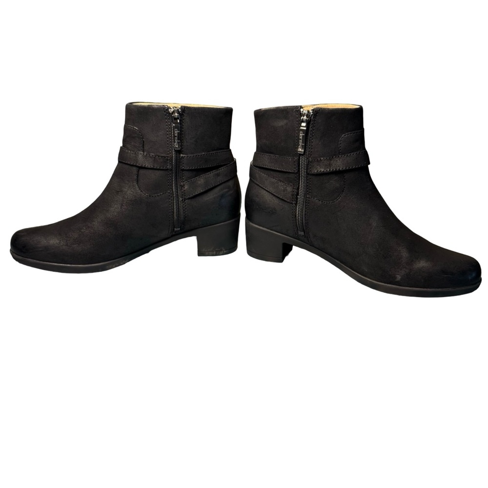 Dansko Black Leather Ankle Boots Size 39 - Picture 4 of 8